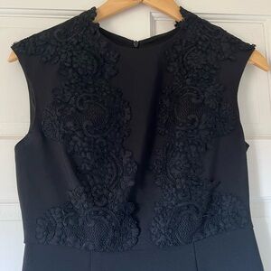 Nordstrom Black Lace Detail Dress